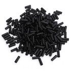 500pcs 5mm Plastic Brake Cable Housing Ferrules - Glossy Edges For Bicycles