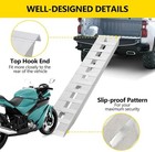 2-pack Aluminum Ramps 6800 Lbs Heavy-duty Vehicle Ramps 72  X 15  Loading Ramp