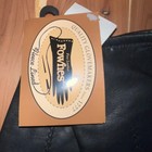 Fownes Womens Black Leather Gloves Size 7 Fleece Lined Nwt