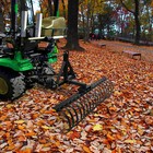 49   Landscape Rock Rake 3 Point Attach Rake 2  x2   Receiver For Tractors Atvs