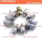Hydraulic Pressure Test Kit 5 Gauges 63in  4 Pcs Test Hose Quick Connector