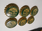 6 Vintage Pilot Pale Dry Ginger Ale Unused Bottle Caps