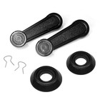 2-pack Window Crank  Window Crank Handle Replacement Compatible With 2 Pieces