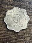 1966 Vietnam 5 Five Dong Actual Coin Tb7070 