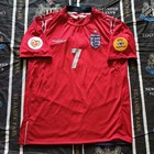 England 2004 2006 Away Football Shirt Jersey Umbro David Beckham Size L
