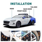 Universal U Shape Car Door Edge Trim Protector Edge Trim Seal Strip Edge Guard