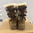 Ugg Australia Womens Bailey Bow Ii Boots  Chestnut Brown Size 8