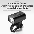 Rockbros Bike Front Light Usb Rechargeable Led 4 Modes Headlight Waterproof