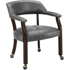 Large Dining Chairs With Casters And Arms  Rolling Dining Chairs With 