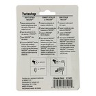 Softalk Telephone Cord Twisstop Untangler  Black  Automatically Rotates - Sealed