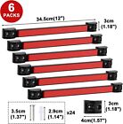 12  Magnetic Tool Holder Strip 6packs Metal Magnet Tool Organizer Bar For Garage