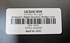 Ultraview Rh Bridgelock Uv Slider W 2 Vertical Pins   015  W  No Light Cap