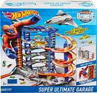 Hot Wheels Toy Car Track Set   4 1 64 Scale Cars  Super Ultimate Garage  3 Ft