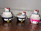 Hello Kitty Mcdonald s Happy Meal Toy Lot 2017 Tea Party Teapot Teacups Figures