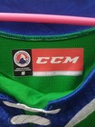Authentic Quinn Schmiemann Game Worn Abbotsford Canucks Ahl Jersey Ccm 56 22-23