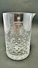 Four Roses Bourbon Mixing Glass Sterling Cut Glass Etched Barware