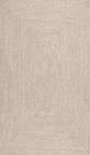 Nuloom Braided Lefebvre 5 x8  Indoor Outdoor Area Rug Tan Waterproof Patio Deck