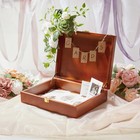 Wood Keepsake Box  Large Decorative Box  Memories Box With Lids  Wedding Keep   