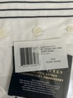 Ralph Lauren Organic Handkerchief Euro Sham  215 White  polo Navy