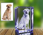 Personalized 3d Crystal Photo - Optional Multicolor Light Base  Gift Box  Custom