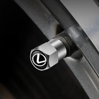Car Wheel Tire Valve Hexagon Caps Metal Stem Cover For Lexus Ux250h Rx450h Ct200