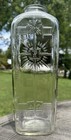 Agnus Dei Holy Water Jar Lamb Of God Chi-roh Alpha Omega Embossed Vintage 50 s