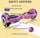 Simate Hoverboard  Bluetooth All Terrain Hover Boards Led Lights And App Ul 2272