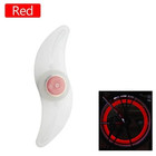 1pc Led Bike Wheel Spoke Light 3 Modes Waterproof Bicycle Tire Safety Light