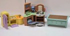 Lot Of 19 Vtg  Fisher Price Keenway My Scene Loving Family Dollhouse Furniture 