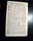 From Philadelphia Pennsylvania Pa Was U s  Capital Rare 1797 American Newspaper