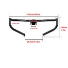 1 25  Highway Engine Guard Crash Bar For Harley Road Street Glide King 09-23