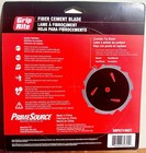 New Grip Rite 7 25  Fiber Cement Saw Blade - 7 1 4  Inch Carbide Tip 6 Tooth