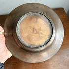 Antique 19th Century Islamic Persian Copper Engraved Plate Artist Sign