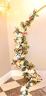 Faux Flower Custom 2 Pc Garland Set Arch Not Included Weddings special Events