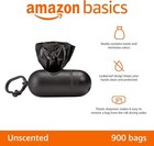 Amazon Basics Leakproof Dog Poop Bags With Dispenser  300 Count  Unscented