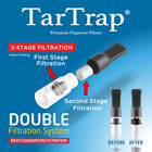Tartrap 100 Blk Double Filtration Premium Cigarette Filter block Nic Tar Bar Out