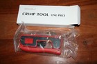 Compression Connector Crimping Crimp Tool  Rg58 59 6  f  Bnc  Rca 