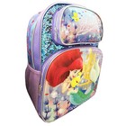 Large Backpack - Disney - Little Mermaid Ariel Bubbles 3d Pop-up 16 