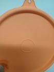 Tupperware  1927 Orange Large 1 3 Lb Hamburger Press   4 Burger Patty Keepers 5   