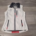    helly Hansen Crew Vest Womens Med Xojet Logo Waterproof Wind Sailing Boating