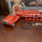 Vintage The Chief Fire Truck Set W Original Box 13 Firemen Near Complete