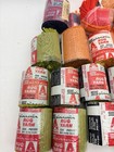 Vintage Spinnerin Rug Yarn Lot Acrylic Precut Pieces Green Orange Yellow Israel