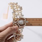 Silver Crystal Tiara Crowns For Women Girls Princess Elegant Crown 