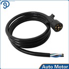 8  Trailer Connector Plug Cord Wiring Harness Pig Tail Pin Blade Camper Rv 7 Way