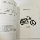 Rare Factory Orig 1967 Ducati 160 Monza Junior Supplement To Instruction Manual