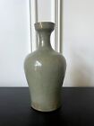 Korean Caledon Vase Bottle With Kintsugi Repair Goryeo Dynasty