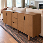 63  Mid Century Modern Wood Sideboard Buffet Cabinet Credenza Tv Stand Console