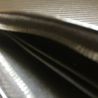 Vintage Black Genuine Leather Slim Eyeglass Case Wallet Thai Dancer Design 6 25 