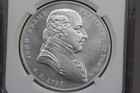  2018  John Adams Presidential Silver Medal Ngc First Releases Ms70 6h40