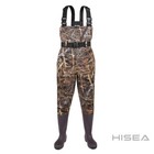 Fishingsir Camo 2-ply Nylon Pvc Waterproof Fishing Chest Waders  us Sz 6m   8w 